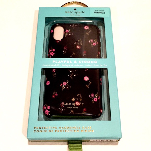 🌷SALE🌷iPhone X New Kate Spade Floral Gem Case - Picture 6 of 7